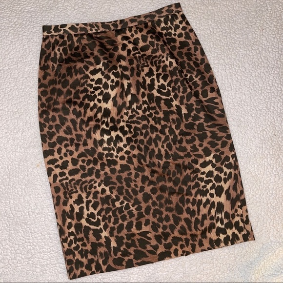 MICHAEL Michael Kors Dresses & Skirts - Michael Michael Kors Leopard Print straight skirt - Size 8